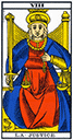 Tarot de marseille - Arcane la Justice