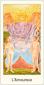 Carte de Tarot L'Amoureux