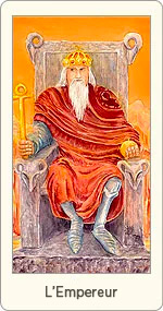 Carte de Tarot L'Empereur