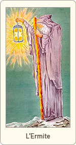 Carte de Tarot L'Ermite