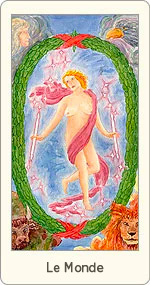 Carte de Tarot Le Monde