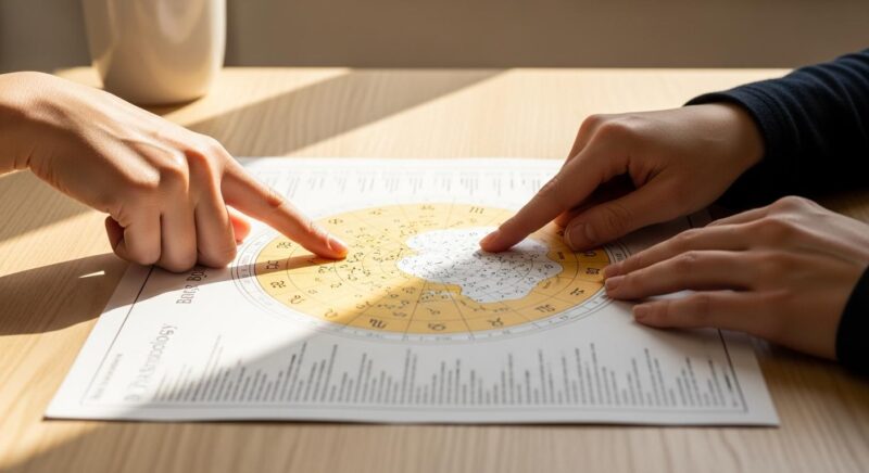 Comment lire un thème astral quand on est débutant