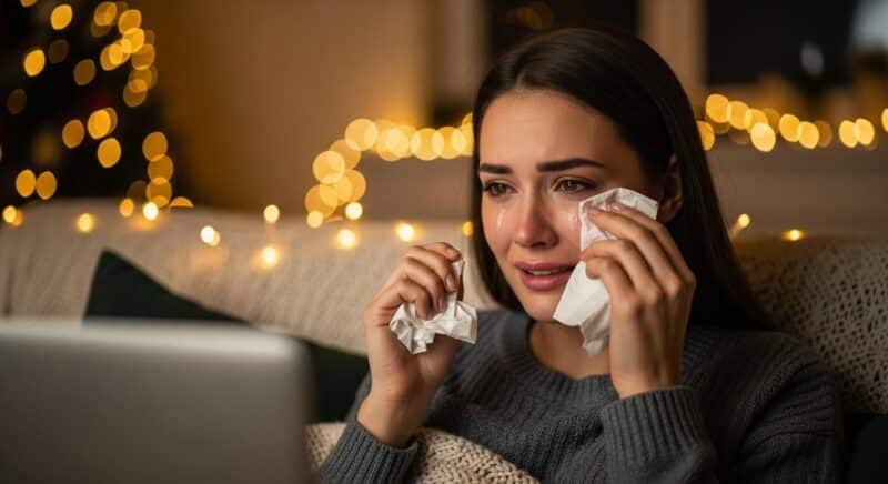 Les 3 signes qui vont pleurer devant un film de Noël