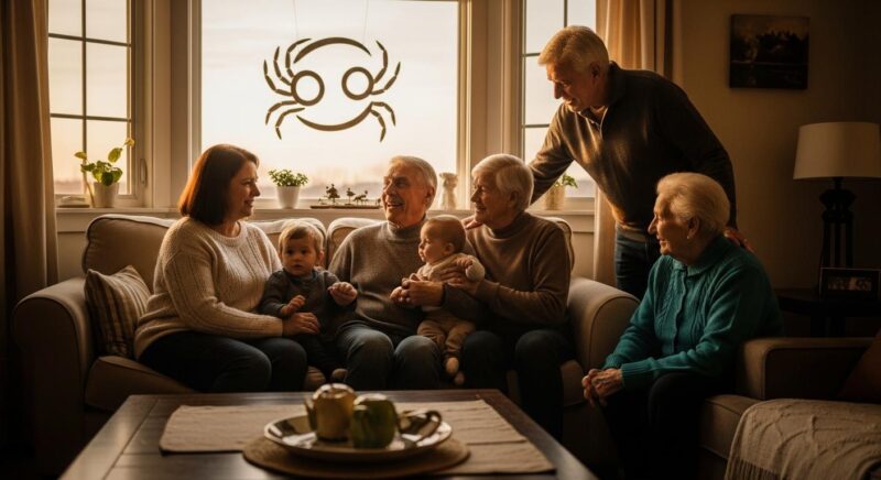 Pourquoi les natifs du Cancer sont si attachés à leur famille que ça peut devenir un problème