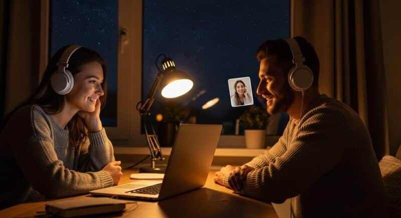 La synastrie des relations à distance et ce qu'elle révèle sur vos chances de survie