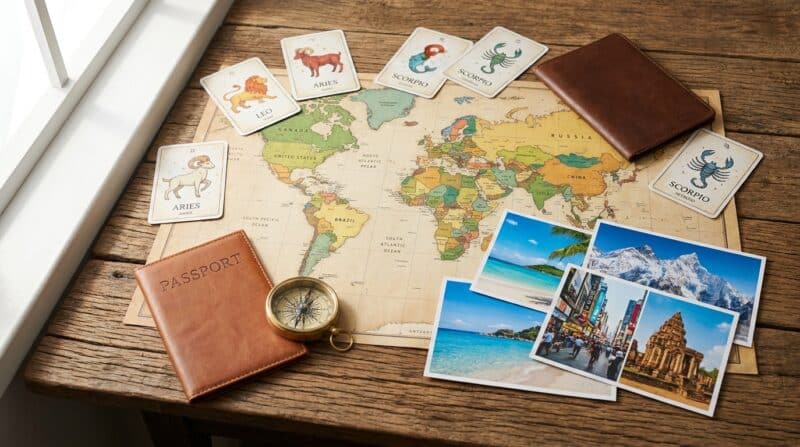 Comment chaque signe choisit sa destination de vacances et ce que ça révèle de lui